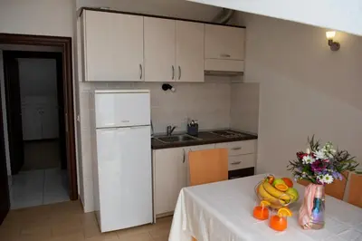 Kuhinja ili čajna kuhinja u objektu Sara Apartments