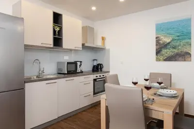 Kuhinja ili čajna kuhinja u objektu APARTMENTS BAKA