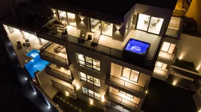 TV i/ili zabavni centar u objektu Villa Kebeo