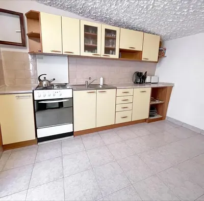 Kuhinja ili čajna kuhinja u objektu Apartmani Lugonja***