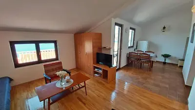 TV i/ili zabavni centar u objektu Apartment Roscic