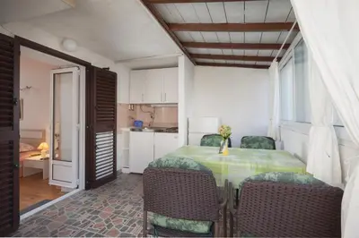 Krevet ili kreveti u jedinici u objektu Apartments Jelka
