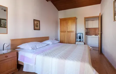Krevet ili kreveti u jedinici u objektu Apartments Jelka