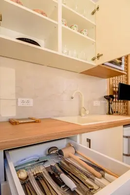 Kuhinja ili čajna kuhinja u objektu Apartment Cvita