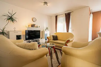 TV i/ili zabavni centar u objektu Apartman Aqua