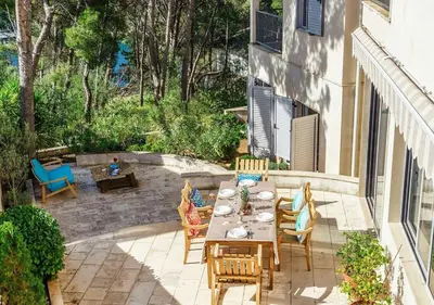 Vrt u objektu Wohnung mit 2 Schlafzimmer in der Villa Miravala