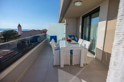 Balkon ili terasa u objektu Villa Rita Apartments II