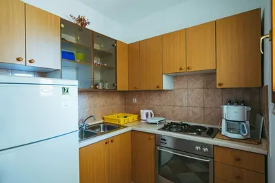 Kuhinja ili čajna kuhinja u objektu Apartments Lovre