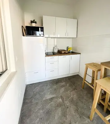 Kuhinja ili čajna kuhinja u objektu Villa Franko Baška Voda