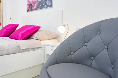Krevet ili kreveti u jedinici u objektu Villa King Apartments