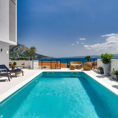 Seaview villa Mila with 4 en-suite bedrooms