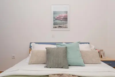Krevet ili kreveti u jedinici u objektu Vila Marina Sea&City View