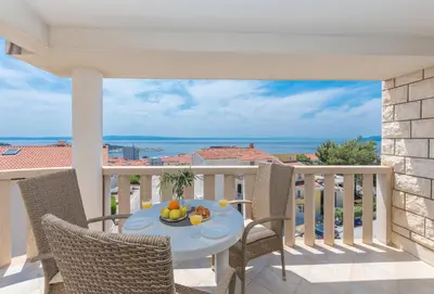 Balkon ili terasa u objektu Vila Marina Sea&City View