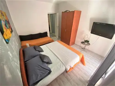 Krevet ili kreveti u jedinici u objektu Apartment Aleric Makarska