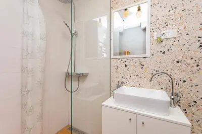 Kupaonica u objektu Luxury 4 star, amazing view apartment with free parking