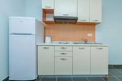 Kuhinja ili čajna kuhinja u objektu Apartments Marija