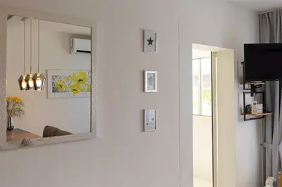 TV i/ili zabavni centar u objektu Apartman Nina