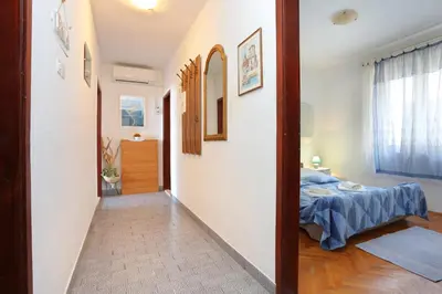 Krevet ili kreveti u jedinici u objektu Apartments with parking space Omis - 18919