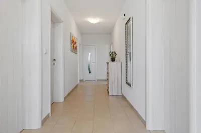 Tlocrt objekta Apartment Campo Verde with a private pool