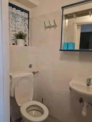 Kupaonica u objektu Shabby chic beach cottage Hvar