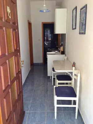 Tlocrt objekta A1 - apt w patio just 3 min walking to the beach