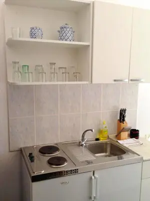 Tlocrt objekta A1 - apt w patio just 3 min walking to the beach
