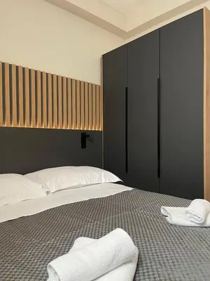 Krevet ili kreveti u jedinici u objektu Beach Hotel Božikovina 2