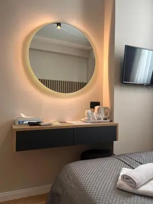 Krevet ili kreveti u jedinici u objektu Beach Hotel Božikovina 2