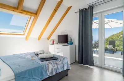 Krevet ili kreveti u jedinici u objektu Villa Panorama