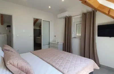 Krevet ili kreveti u jedinici u objektu Villa Panorama