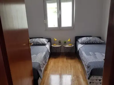 Krevet ili kreveti u jedinici u objektu Comfort Sea View Apartment