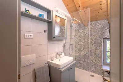 Kupaonica u objektu Villa Zanino