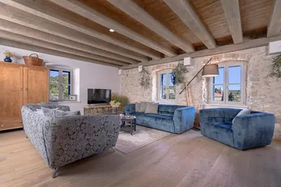 TV i/ili zabavni centar u objektu Villa Zanino