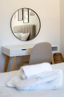 Krevet ili kreveti u jedinici u objektu Apartments Jelavic Bol