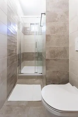 Kupaonica u objektu Villa Ana perfect for families with kids and groups,House with heated Pool