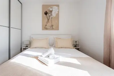 Krevet ili kreveti u jedinici u objektu Villa Ana perfect for families with kids and groups,House with heated Pool