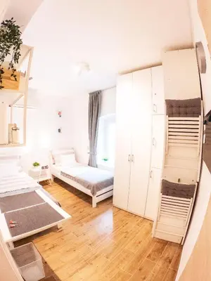 Krevet ili kreveti u jedinici u objektu Charming Pinna Studio