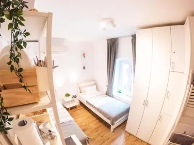 Krevet ili kreveti u jedinici u objektu Charming Pinna Studio