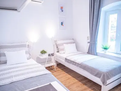 Krevet ili kreveti u jedinici u objektu Charming Pinna Studio