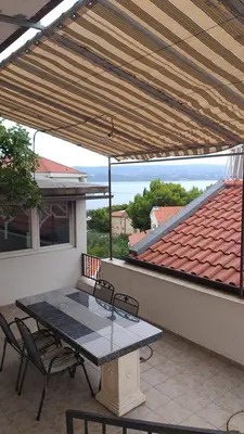 Balkon ili terasa u objektu Beach apartments Nemira
