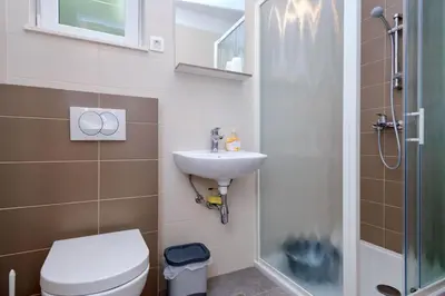 Tlocrt objekta Apartment Sleeps 4 with Patio & Grill