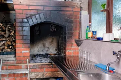 Tlocrt objekta Apartment Sleeps 4 with Patio & Grill