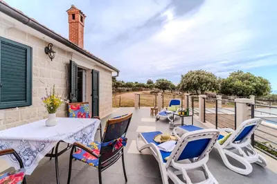 Balkon ili terasa u objektu Holiday home Horizont