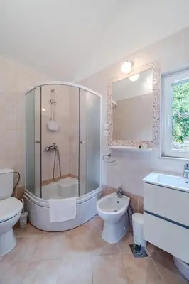 Kupaonica u objektu Holiday home Horizont