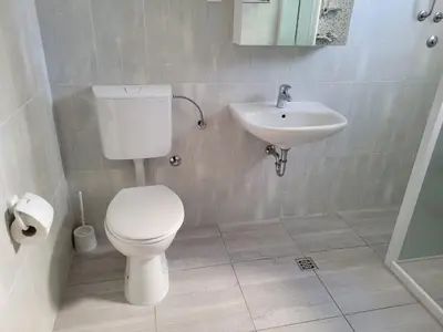 Kupaonica u objektu Anic Apartments Stanići