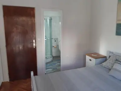 Krevet ili kreveti u jedinici u objektu Jona - Dugi Rat - Mali Rat