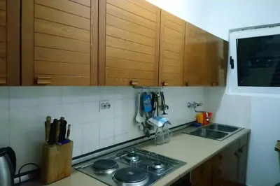 Kuhinja ili čajna kuhinja u objektu Apartman Nađa