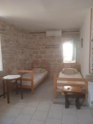 Krevet ili kreveti u jedinici u objektu Slavko