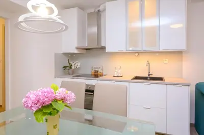 Kuhinja ili čajna kuhinja u objektu Apartment Dvor