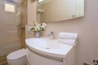 Kupaonica u objektu Apartment Dvor